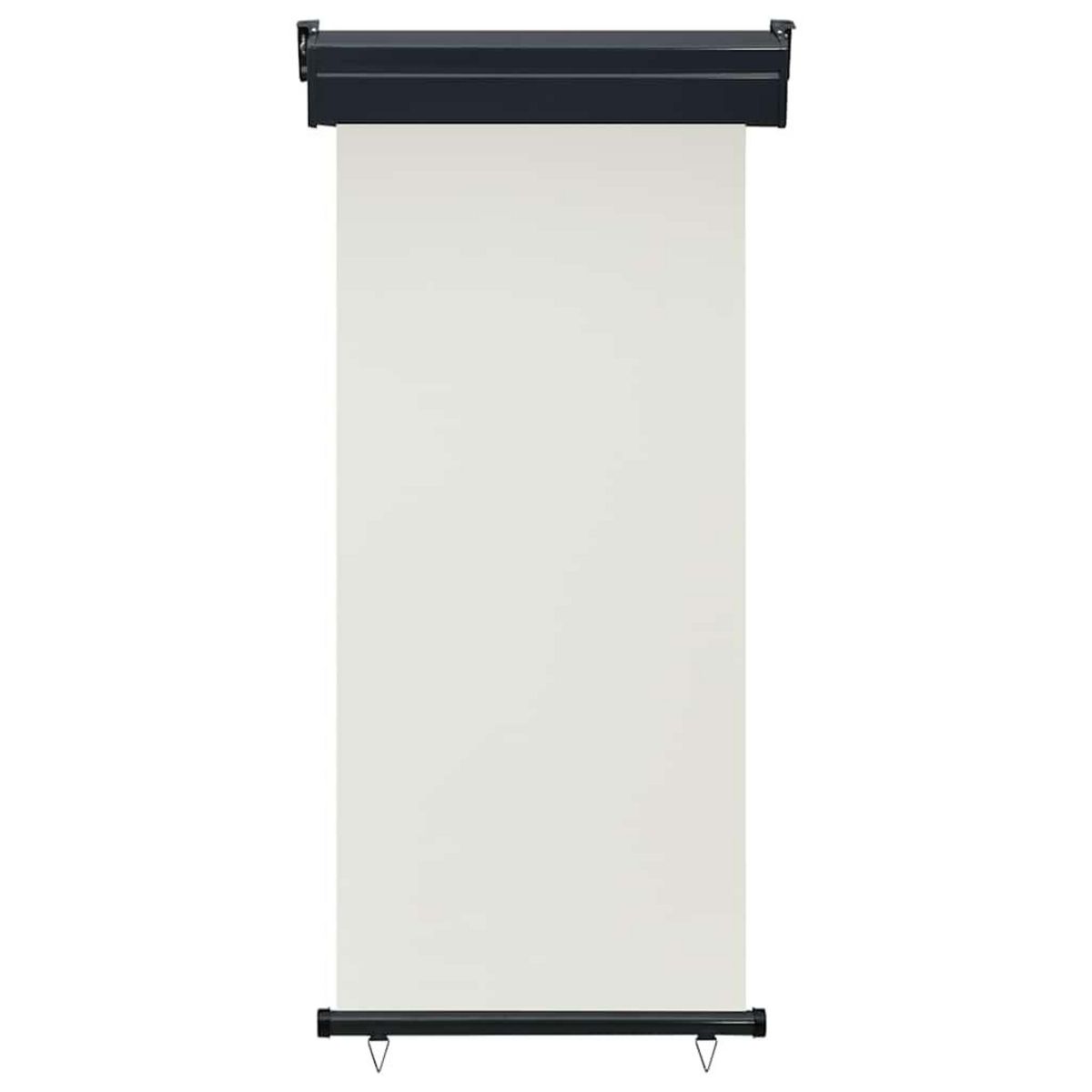 VIDAXL Auvent lateral de balcon 85x250 cm Creme