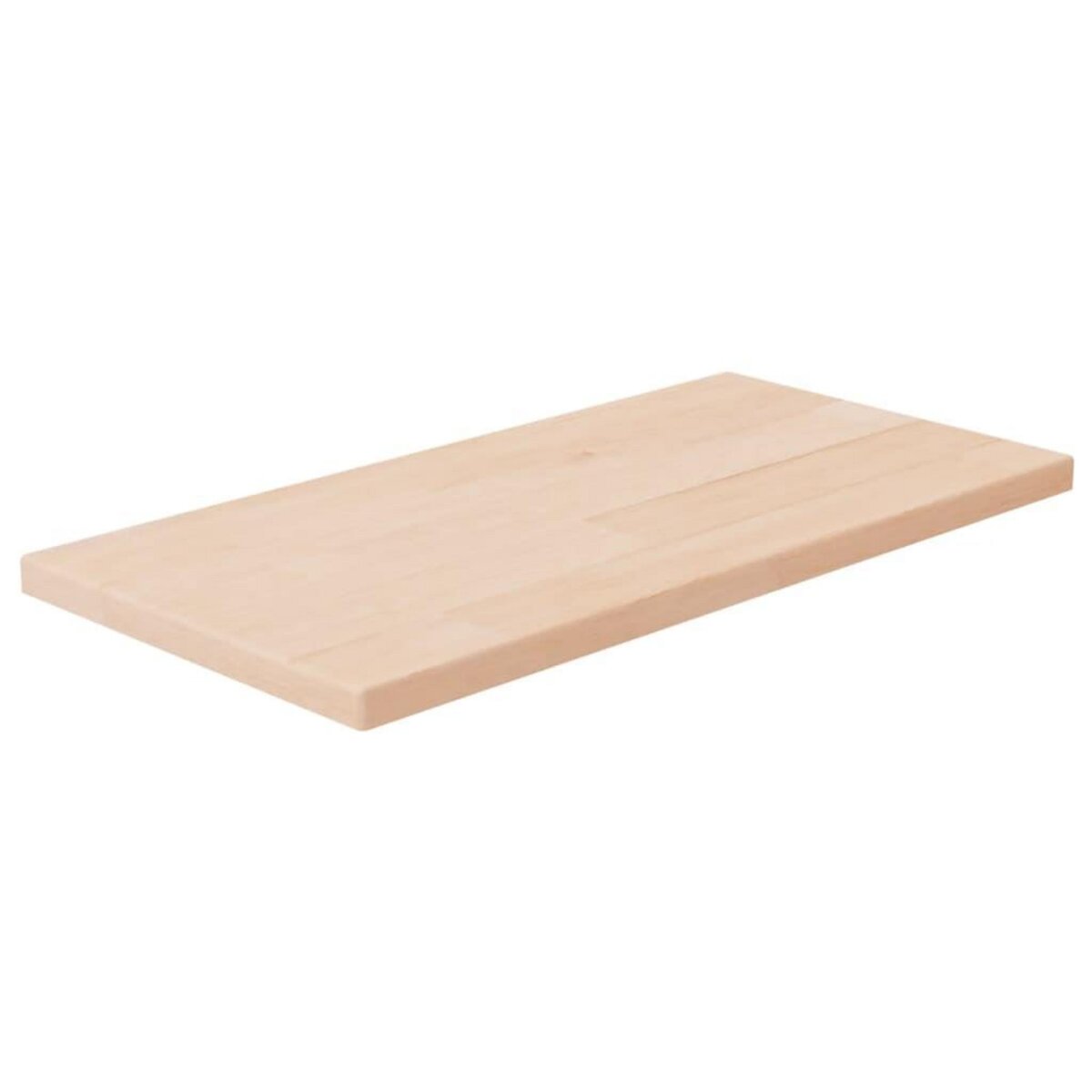 VIDAXL Panneau d'etagere 40x20x1,5 cm Bois de chene massif non traite