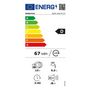Voir la diapositive 6 : Whirlpool Lave vaisselle 45 cm WSFO3O34PF 6ème Sens
