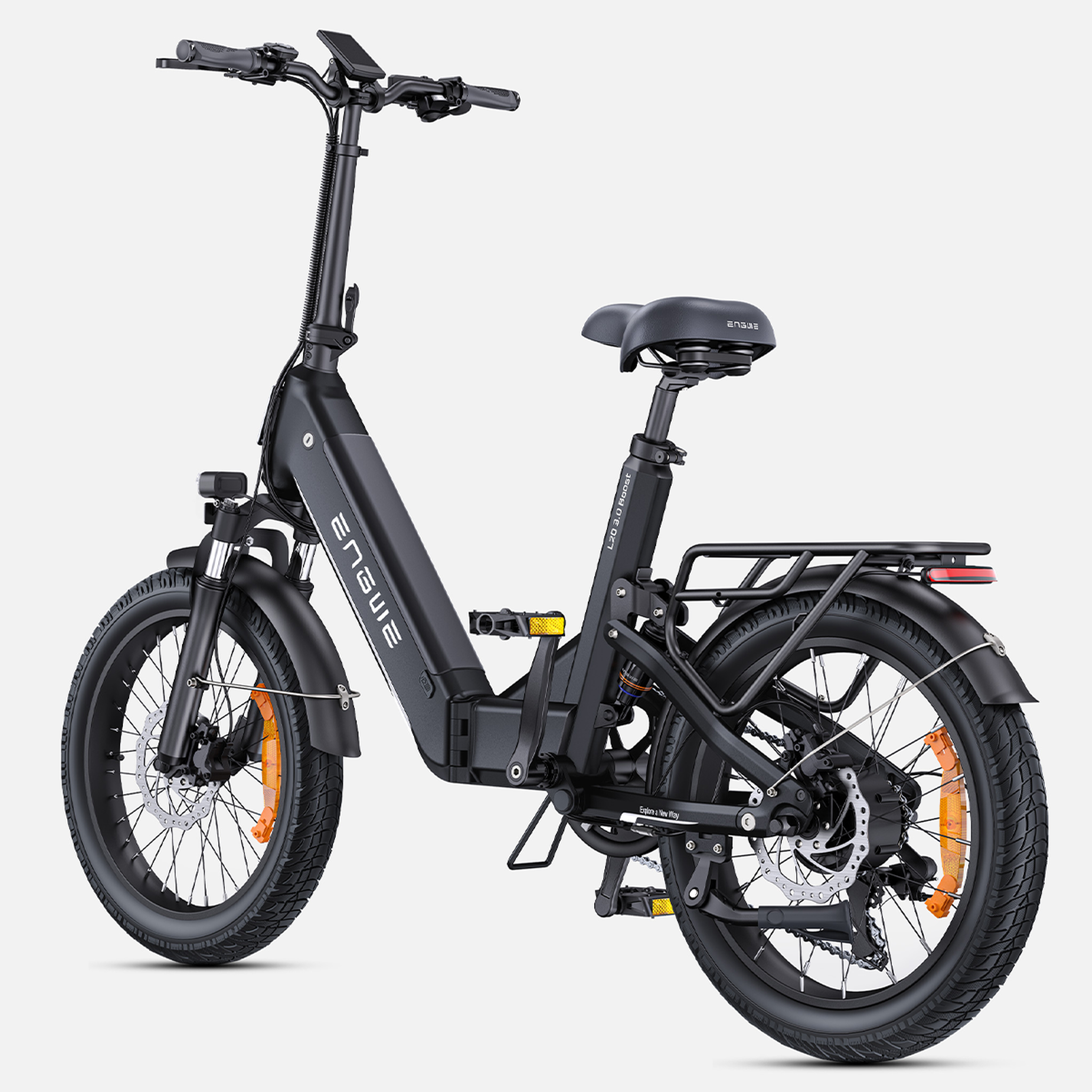 Voir la diapositive 2 : ENGWE Vélo électrique compact ENGWE L20 3.0 BOOST - 250 W