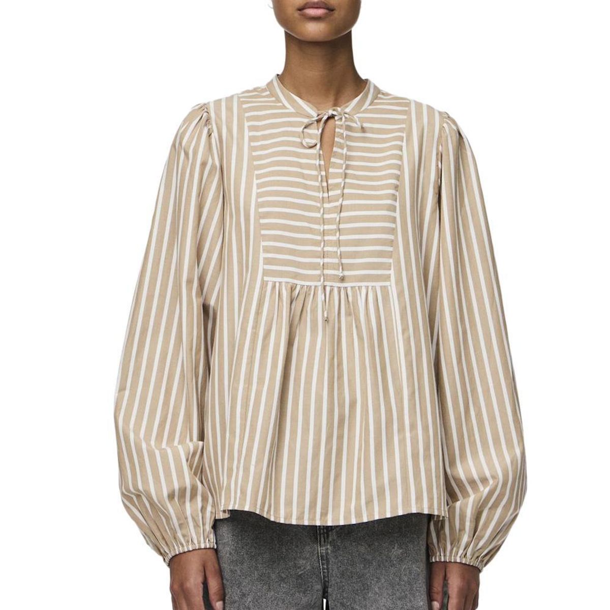 Pieces Blouse /Beige Femme Pieces  ilia