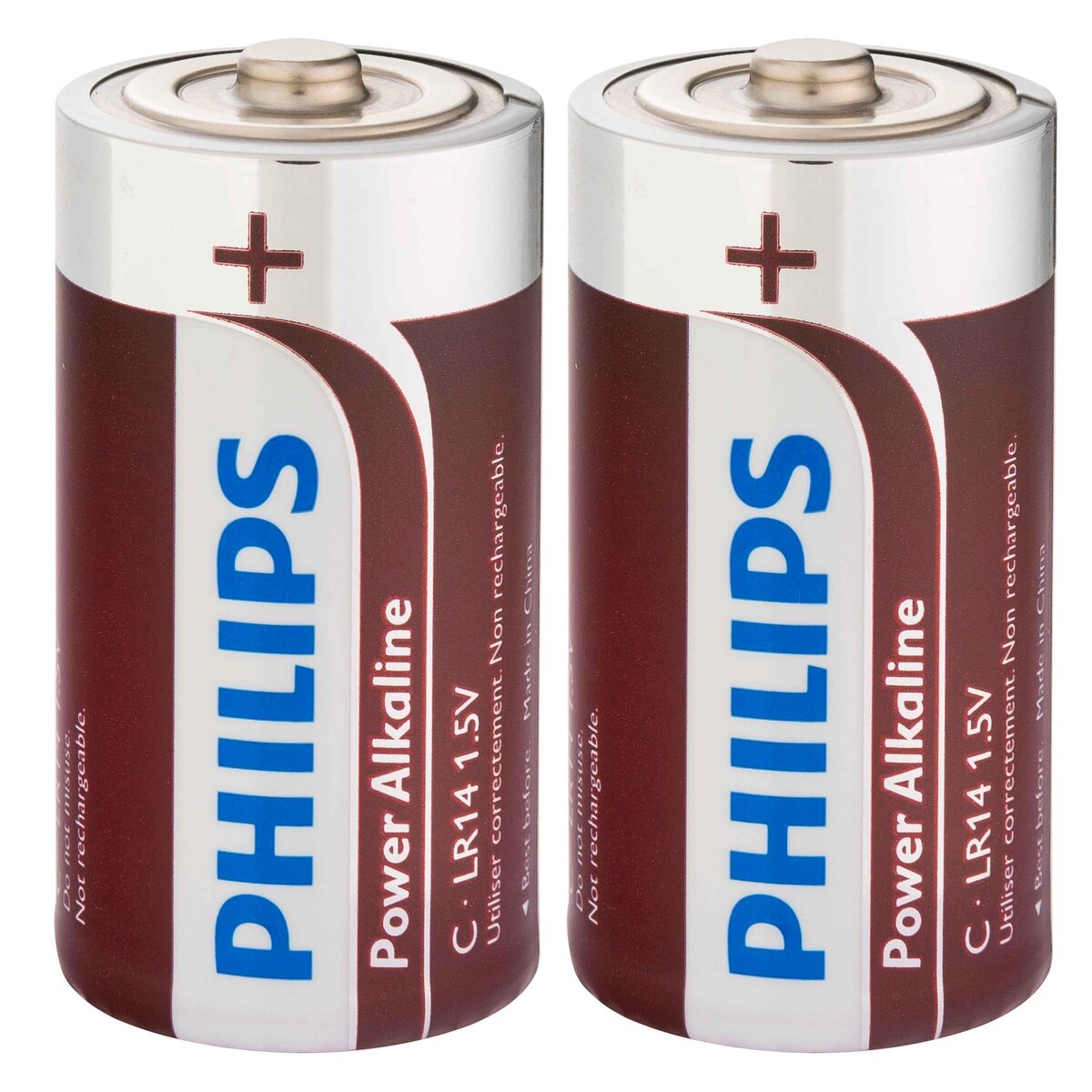 Pile philips 9 volts carrée alcaline 1pc - Provence Outillage