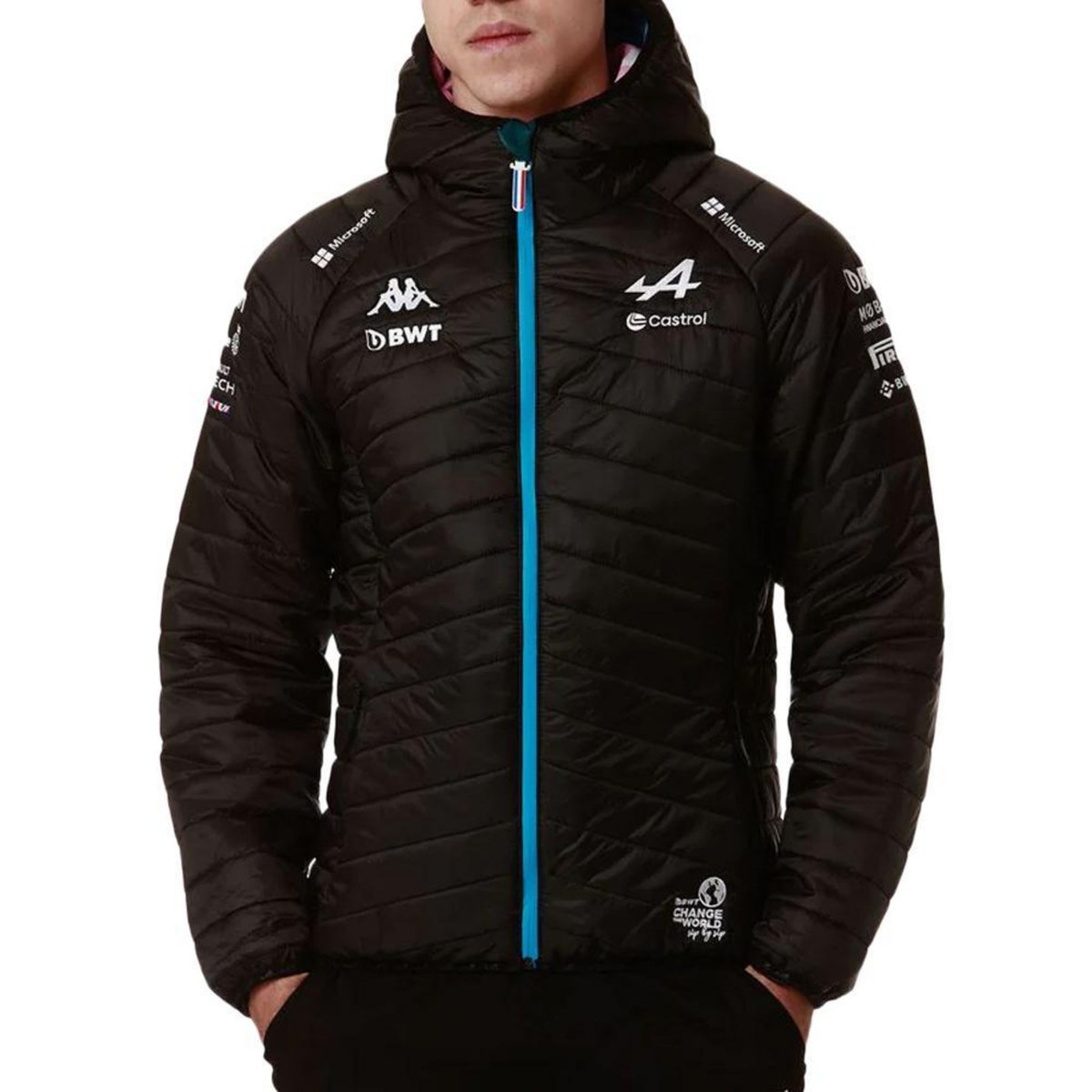 KAPPA Doudoune e/Turquoise Homme Kappa Aboucou Alpine F1