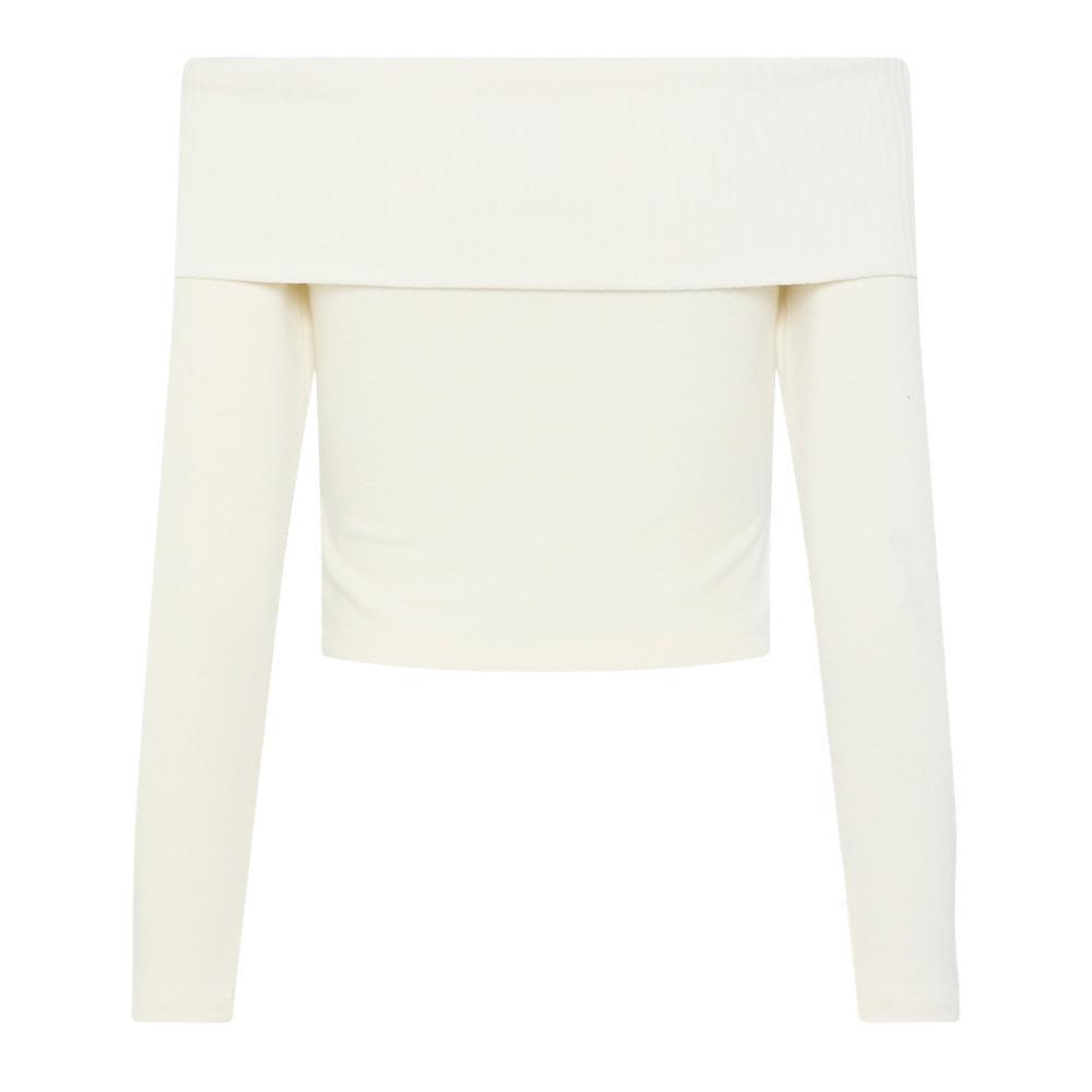 Voir la diapositive 2 : Pieces T-Shirt Manches Longues Blanc Femme Pieces Lenda
