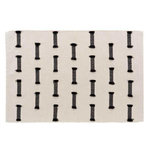 Paris Prix Tapis Déco Tissé  Juline  50x80cm Naturel