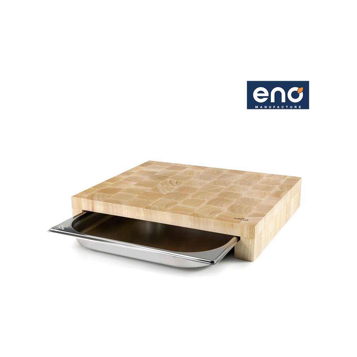 Eno Planche à découper billot avec bac gastronorme
