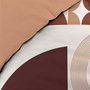 Voir la diapositive 5 : Paris Prix Parure de Lit 3 Pièces  Gemma  240x220cm Terracotta