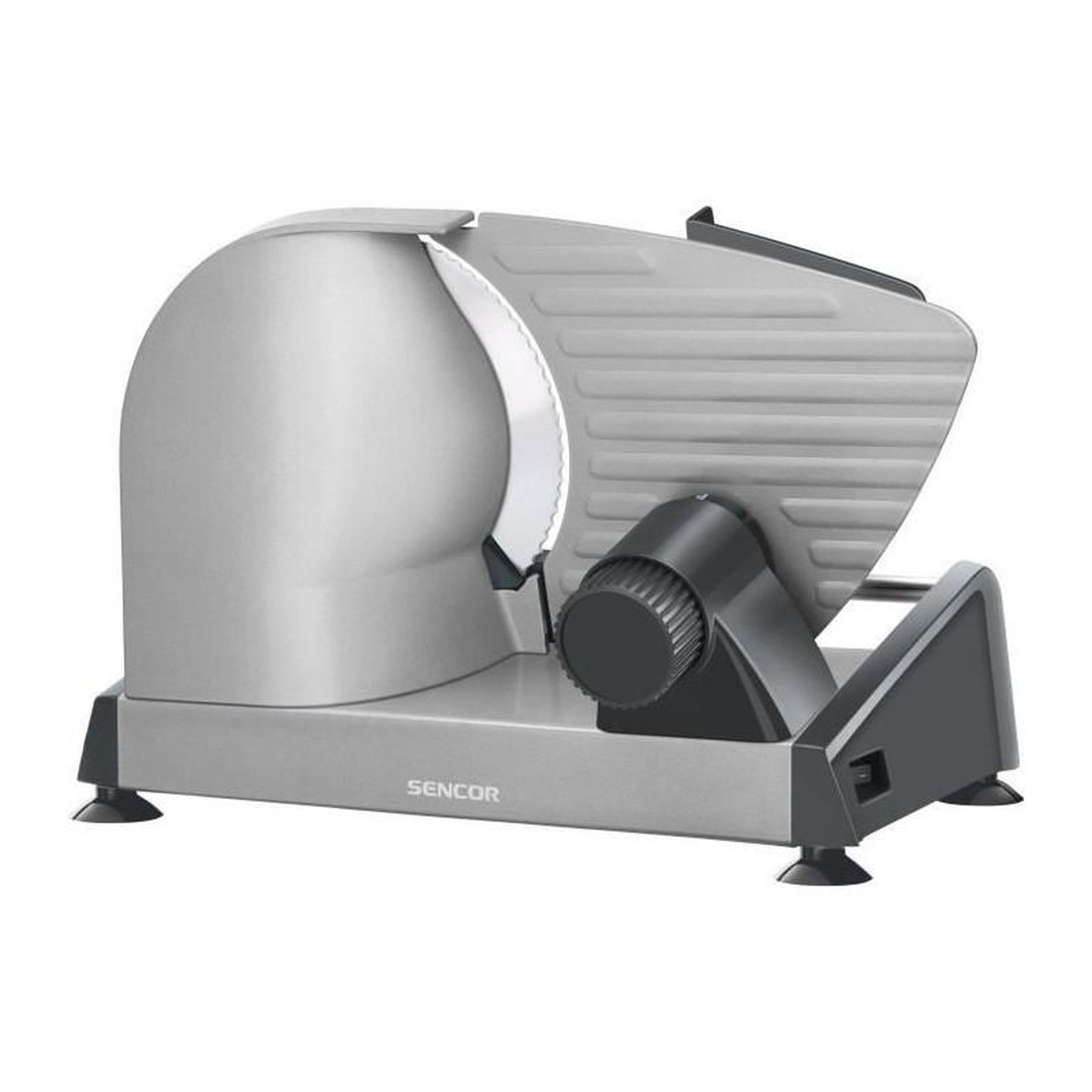 Voir la diapositive 2 : SENCO Trancheuse électrique - SENCOR - SFS 4050SS - 150 W - Epaisseur de tranche : jusqu'a 15 mm - Argent