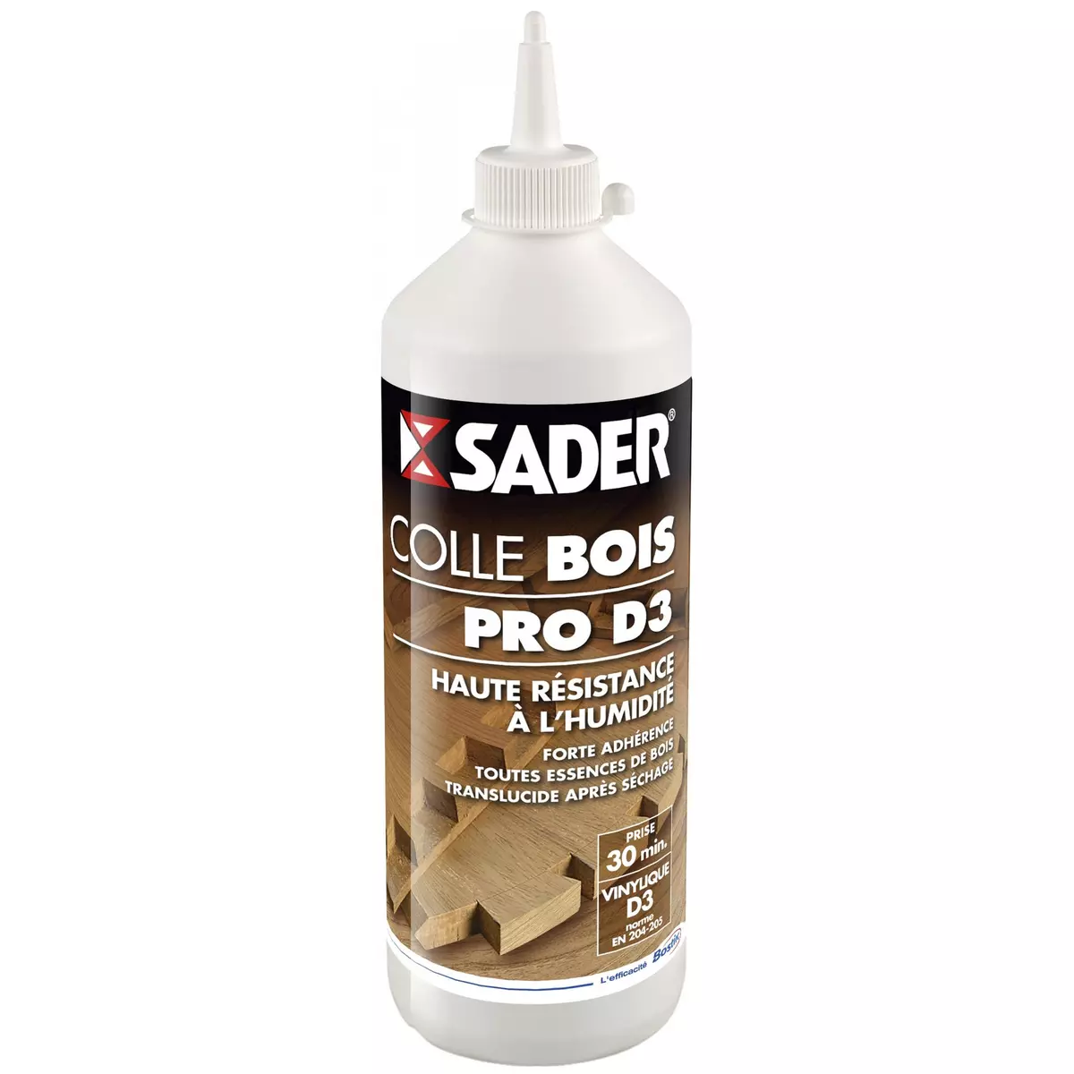 Sader Colle à bois progressive Pro d3 SADER, 750 g