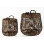 Voir la diapositive 4 : Paris Prix Lot de 2 Paniers Déco  Compact  46cm Marron Foncé