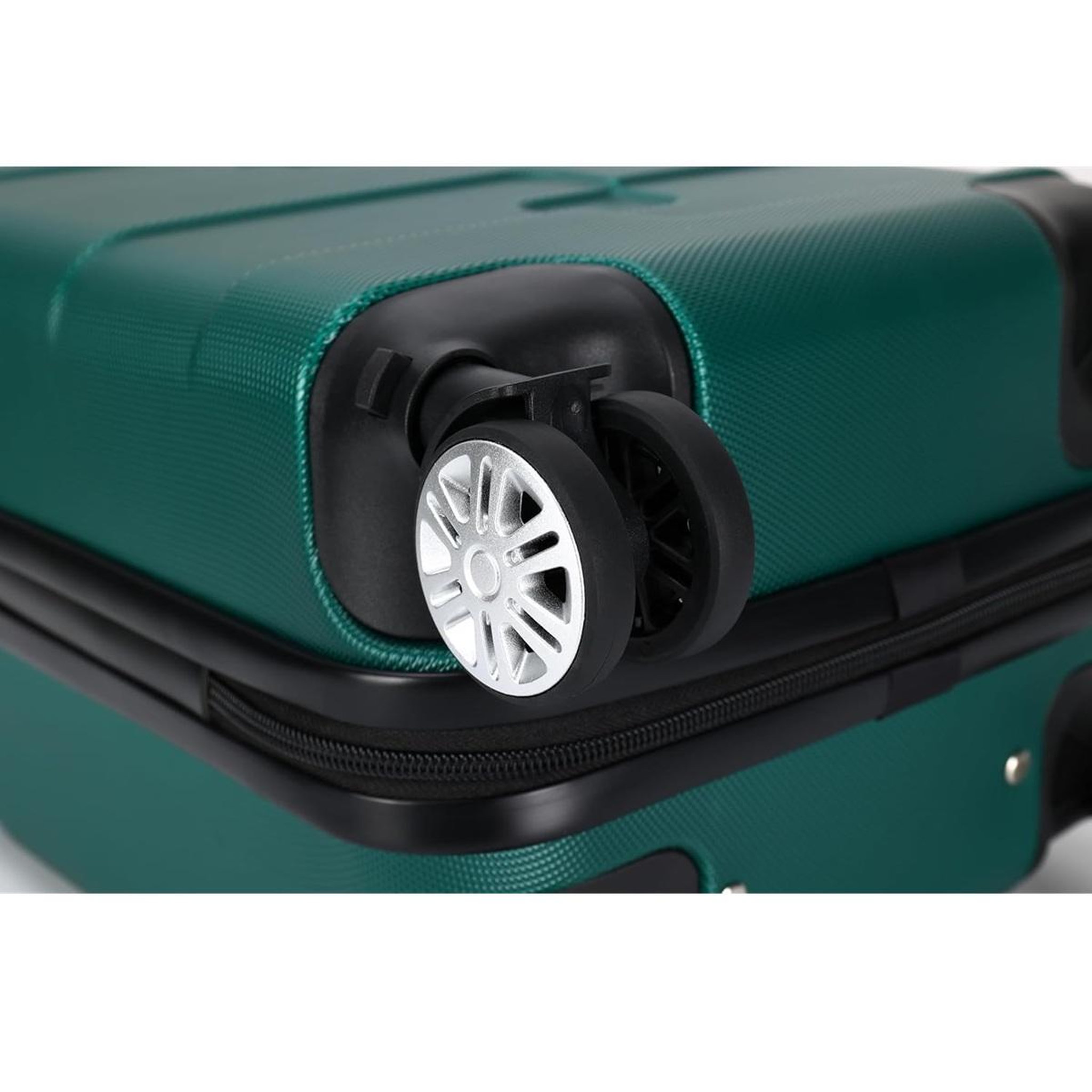 Voir la diapositive 3 : TROLLEY ADC Valise cabine à roulettes vert - val-721