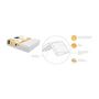 Voir la diapositive 2 : CANDIDE CANDIDE Matelas Pliant 2 Parties Ecru - 60x120  cm