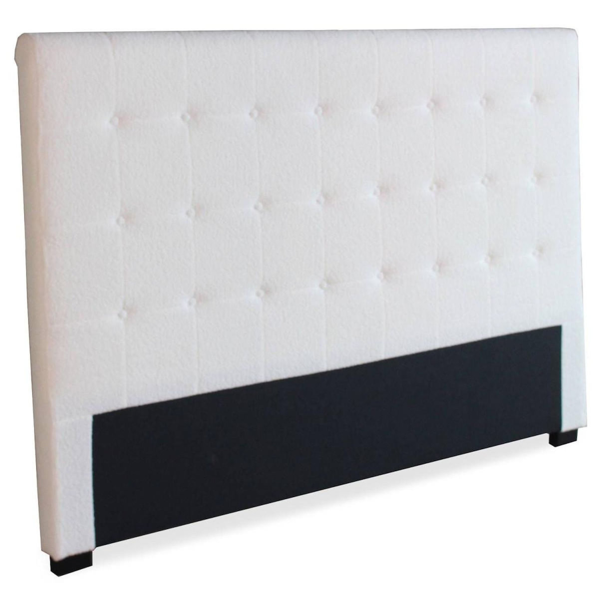 Paris Prix Tête de Lit Capitonnée Bouclette  Amor  180cm Crème