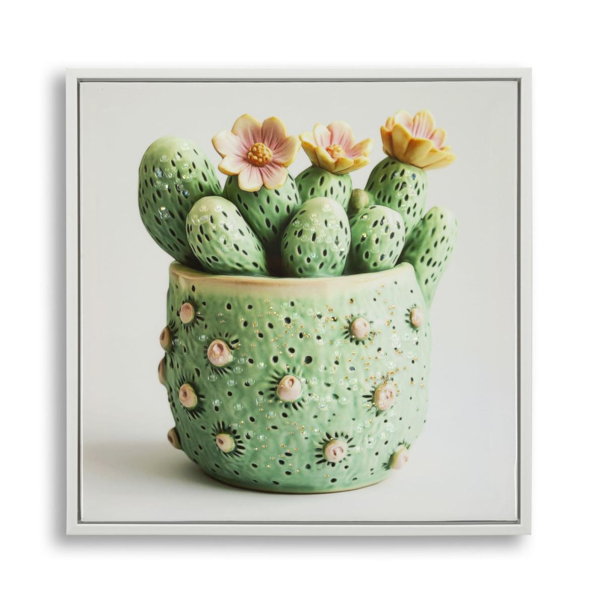 Paris Prix Tableau imprimé  cactus i  40x40cm multicolore