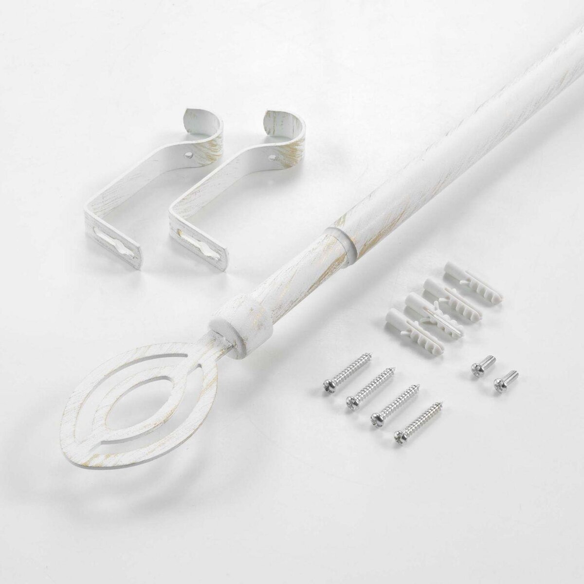 Douceur d'Intérieur Kit de tringle à rideaux extensible Ama