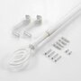 Voir la diapositive 3 : Douceur d'Intérieur Kit de tringle à rideaux extensible Ama