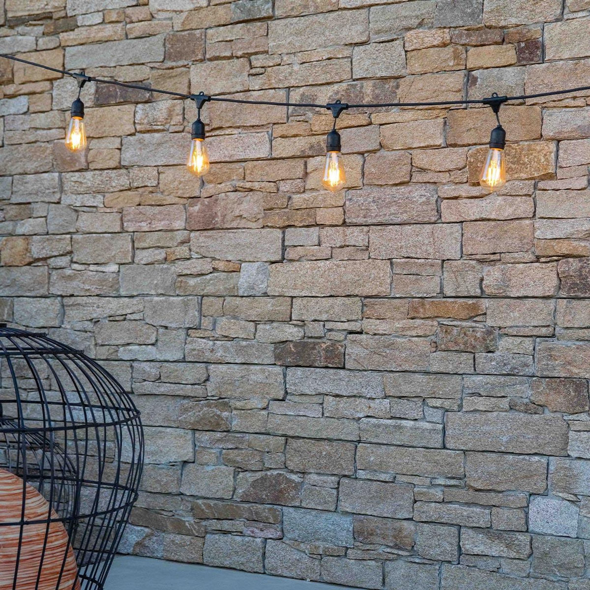 Lumisky Lot de 20 guirlandes MAFY Noir caoutchouc 6M