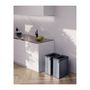 Voir la diapositive 2 : CURVER Poubelle de tri - VERTO - CURVER - 54 L - Gris perle