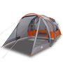 Voir la diapositive 2 : VIDAXL Tente de camping tunnel 4 personnes gris impermeable