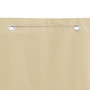 Voir la diapositive 4 : VIDAXL Ecran de balcon Beige 140x240 cm Tissu Oxford