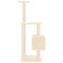 Voir la diapositive 4 : VIDAXL Arbre a chat avec griffoirs en sisal Creme 104 cm