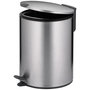 Voir la diapositive 1 : Kela line Poubelle 5l inox - 23703