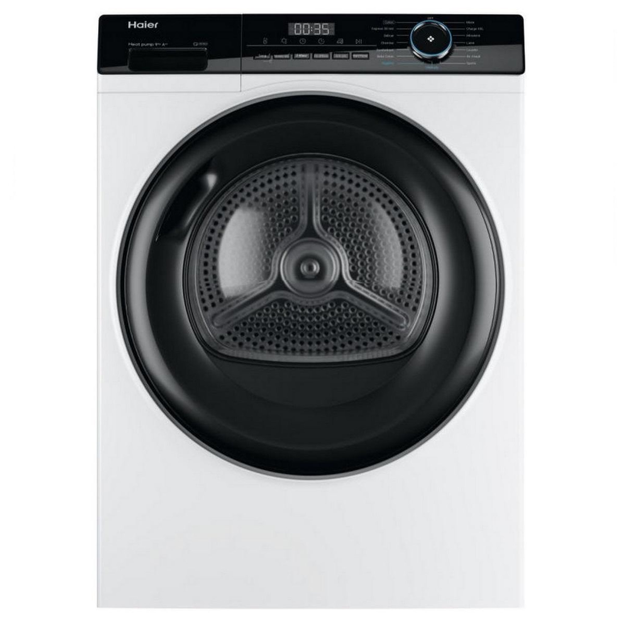 HAIER Sèche-linge pompe à chaleur 60cm 9kg blanc - hd90-a2939-fr