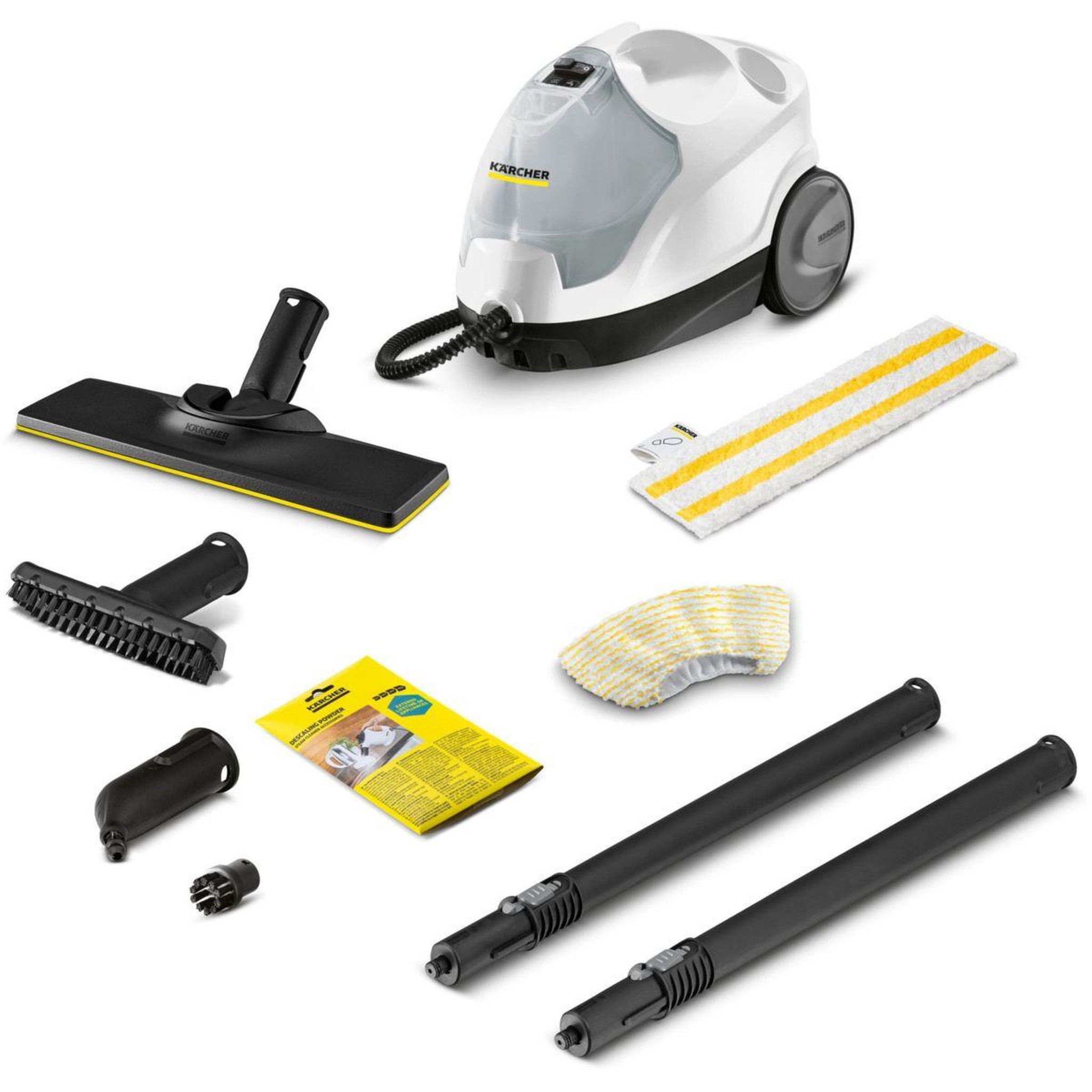 KARCHER Nettoyeur vapeur sc 4 easy fix white