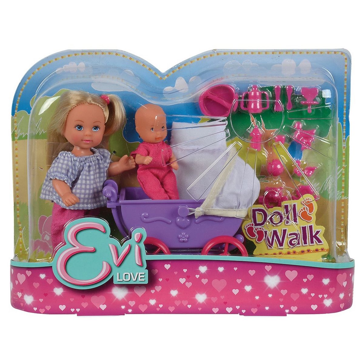 SMOBY Le landeau Evi love