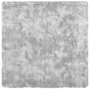 Voir la diapositive 2 : VIDAXL Tapis shaggy a poils longs NAVARRA gris clair 120x120 cm