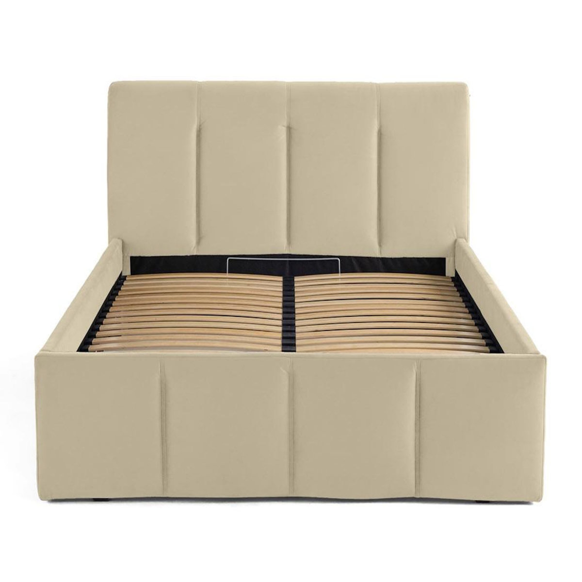 LISA DESIGN Elysia - lit coffre - 140x190 - en velours - sommier inclus