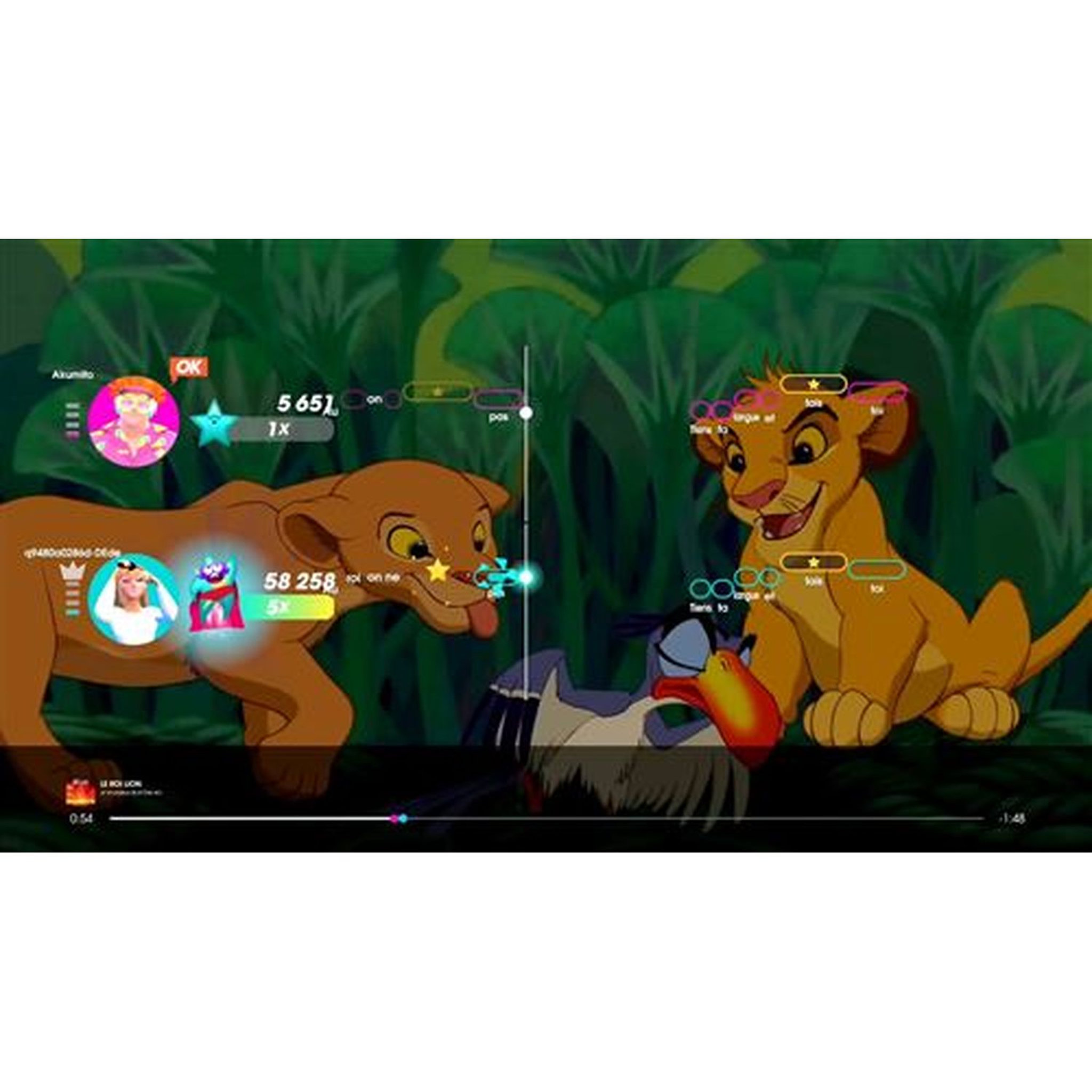 Voir la diapositive 4 : Let's Sing 2022 - 2 micros Nintendo Switch