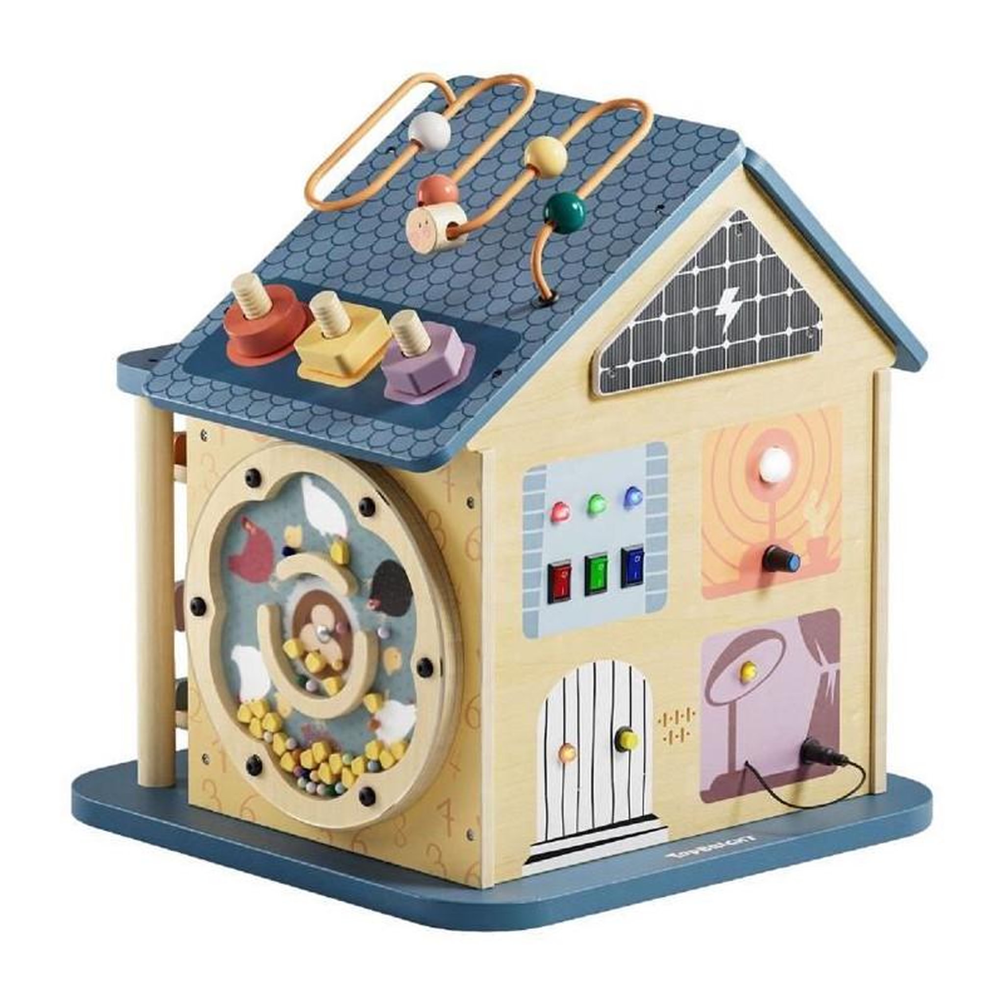 Voir la diapositive 1 : TOPBRIGHT Maison d'Activités 12 en 1 - TOP BRIGHT - Motricité Fine - Concentration - Jeu Ludique