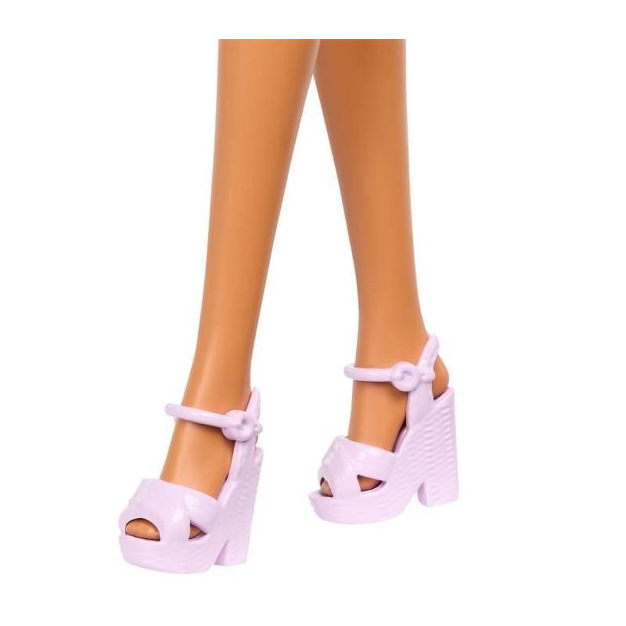 Voir la diapositive 6 : BARBIE BARBIE Poupée fashionista non voyante jupe violette HRH17
