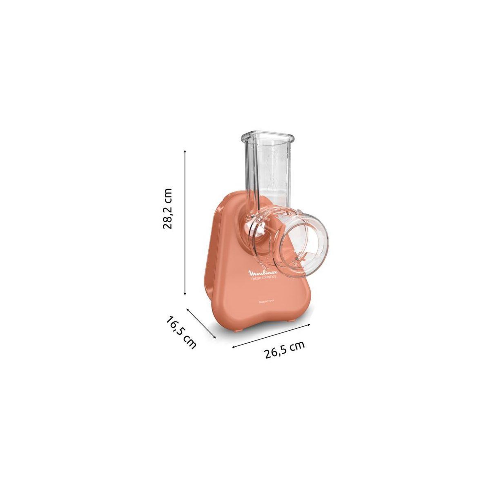 Voir la diapositive 5 : MOULINEX Rapeur trancheur fresh express dk853je0