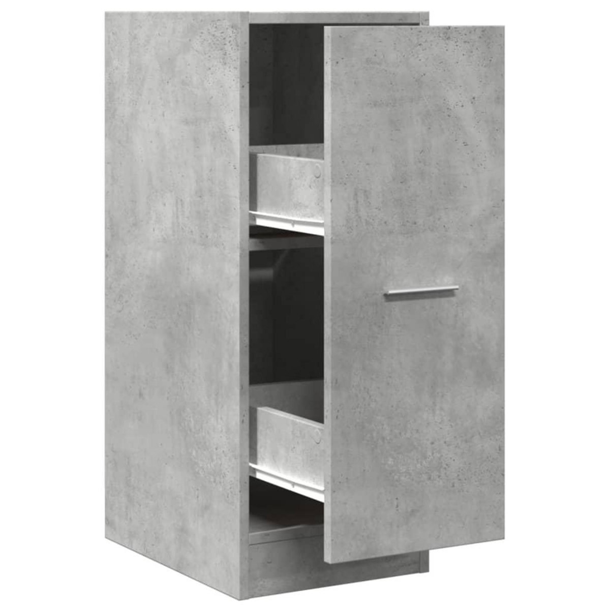 VIDAXL Armoire d'apothicaire gris beton 30x41x77,5cm bois d'ingenierie