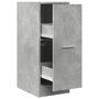 Voir la diapositive 2 : VIDAXL Armoire d'apothicaire gris beton 30x41x77,5cm bois d'ingenierie