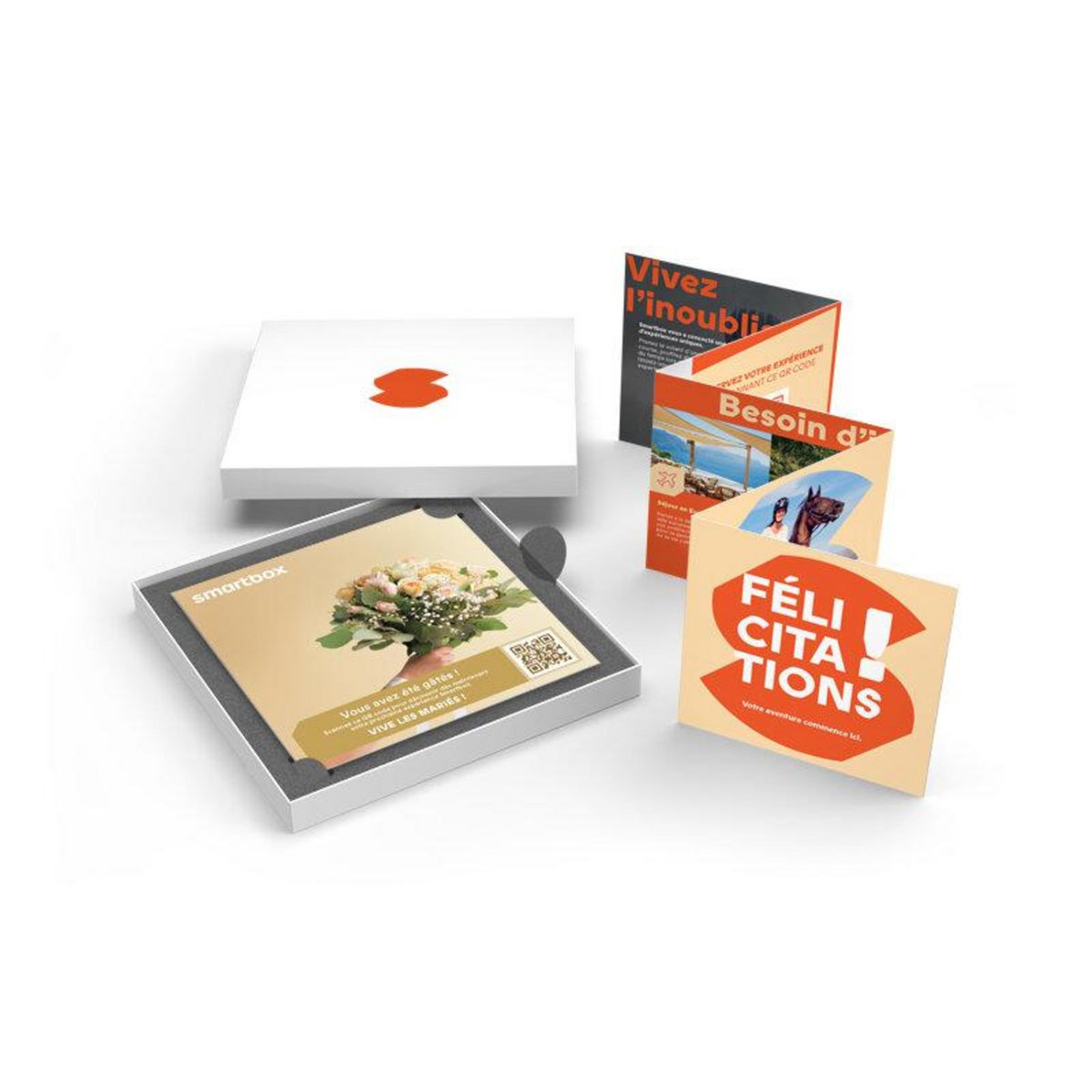 Smartbox Vive les mariés ! - Coffret Cadeau Multi-thèmes