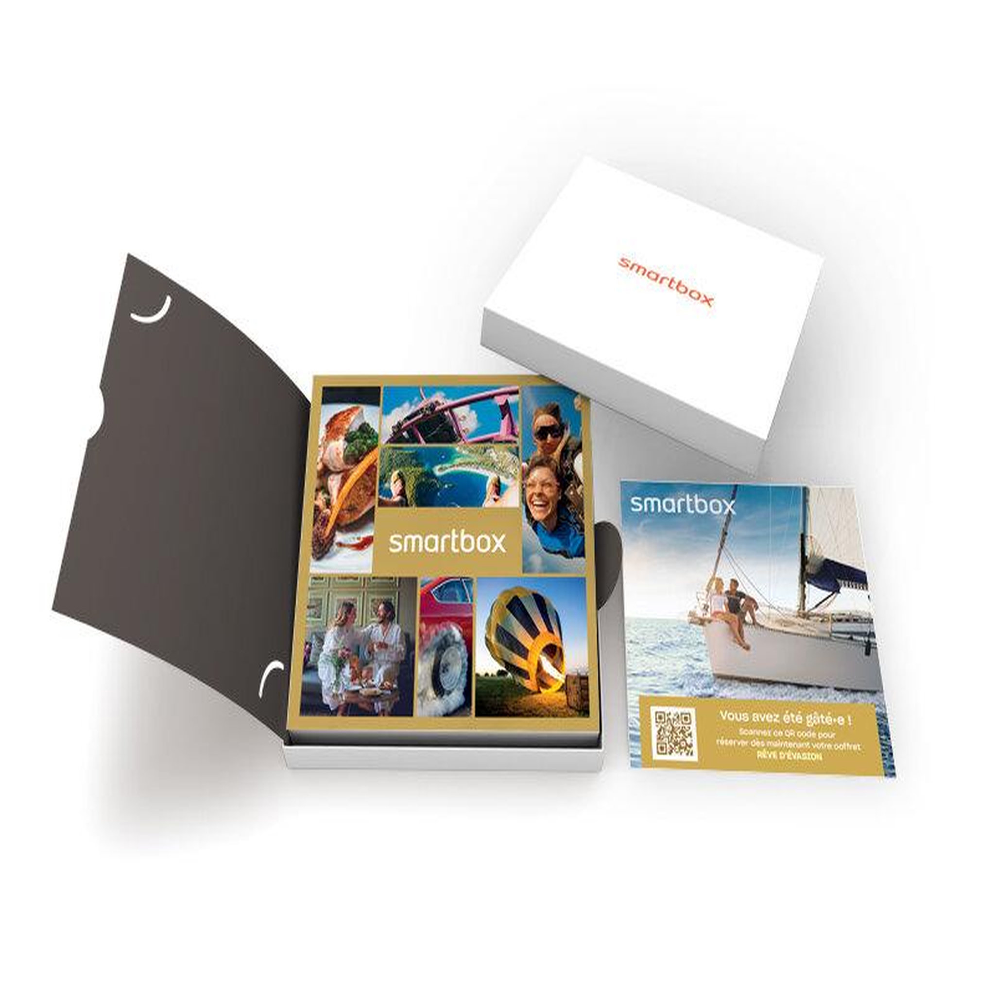Voir la diapositive 2 : Smartbox Rêve d'évasion - coffret cadeau multi-thèmes