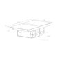 Voir la diapositive 4 : ELICA Table de cuisson aspirante induction 83cm 4 feux 7400w - PRF0201847