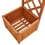 Voir la diapositive 4 : VIDAXL Pergola de jardin avec jardiniere Bois pin massif