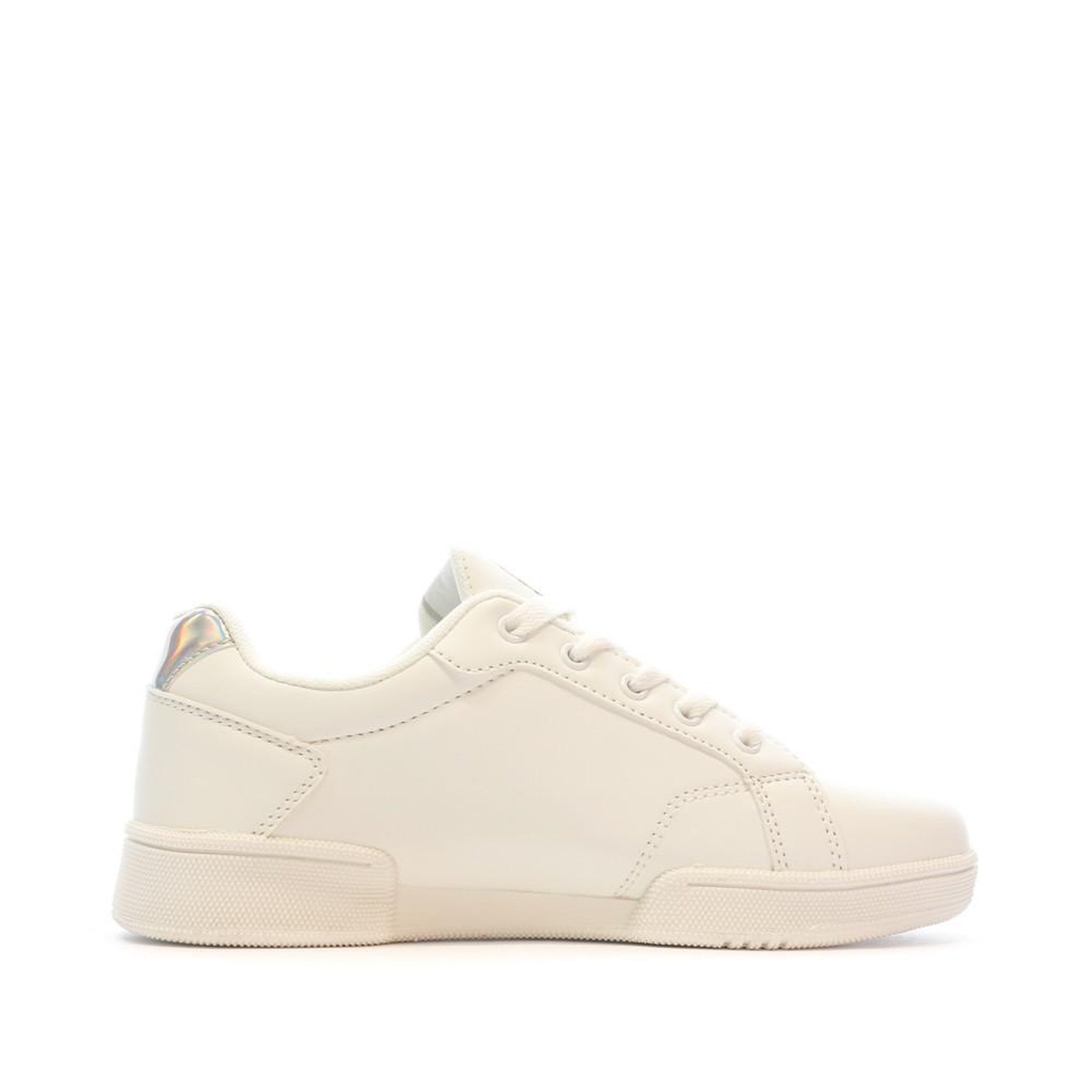 Voir la diapositive 2 : KAPPA Baskets Blanches femme Kappa Adenis