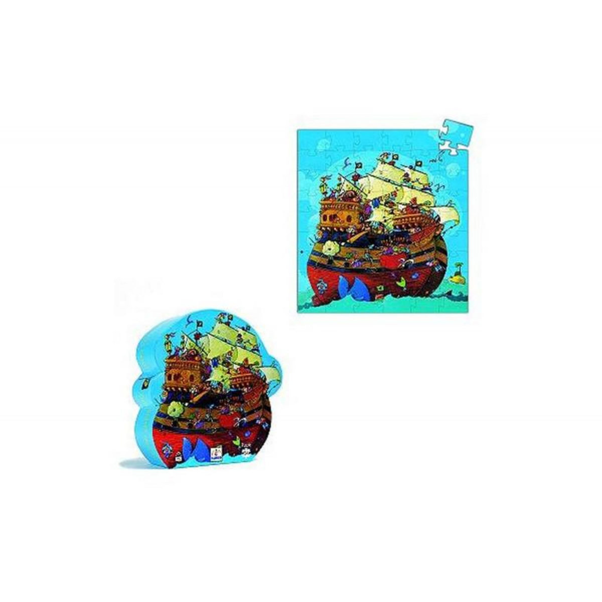 Djeco Djeco Le Bateau de Barberousse Puzzle 54 pièces