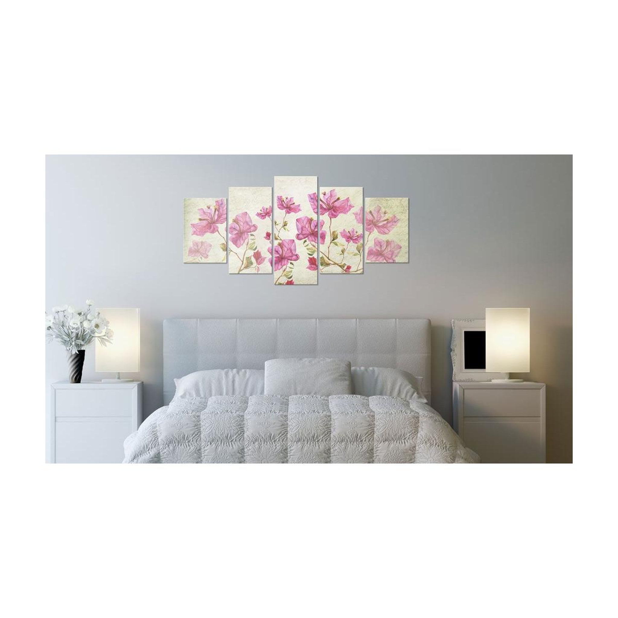 Voir la diapositive 2 : Paris Prix Tableau imprimé  picture with flower