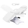 Voir la diapositive 2 : VIDAXL Table de massage Blanc 180x62x(86,5-118) cm