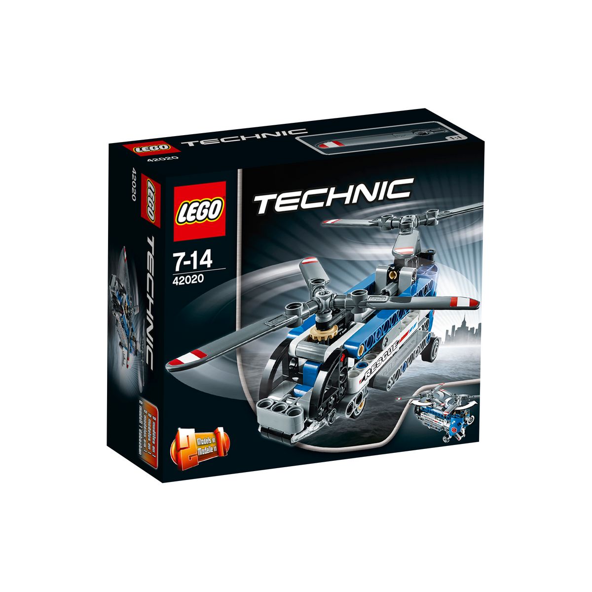 LEGO Technic 42020 - L'hélicoptère bi-rotors