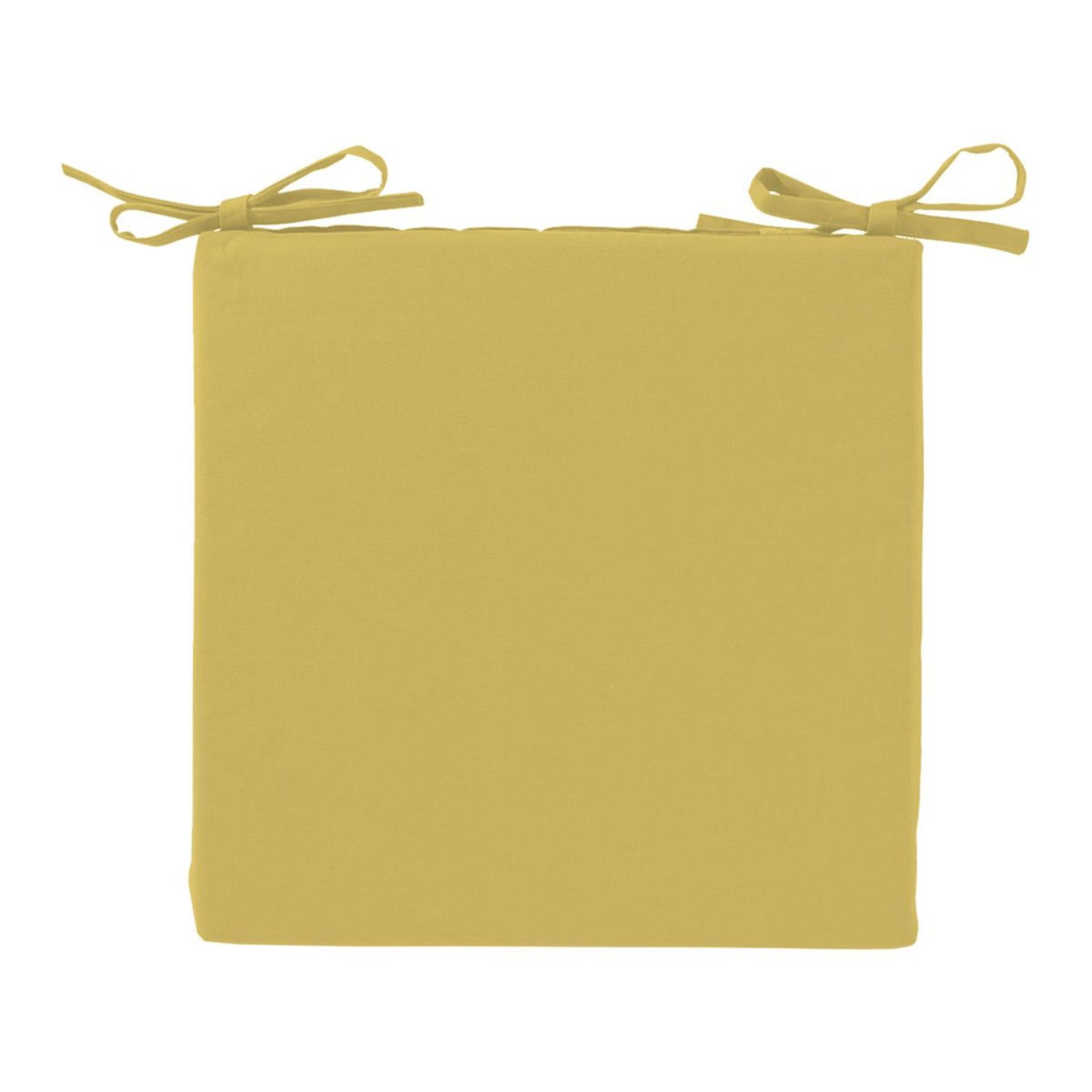 plate unie en coton à nouettes