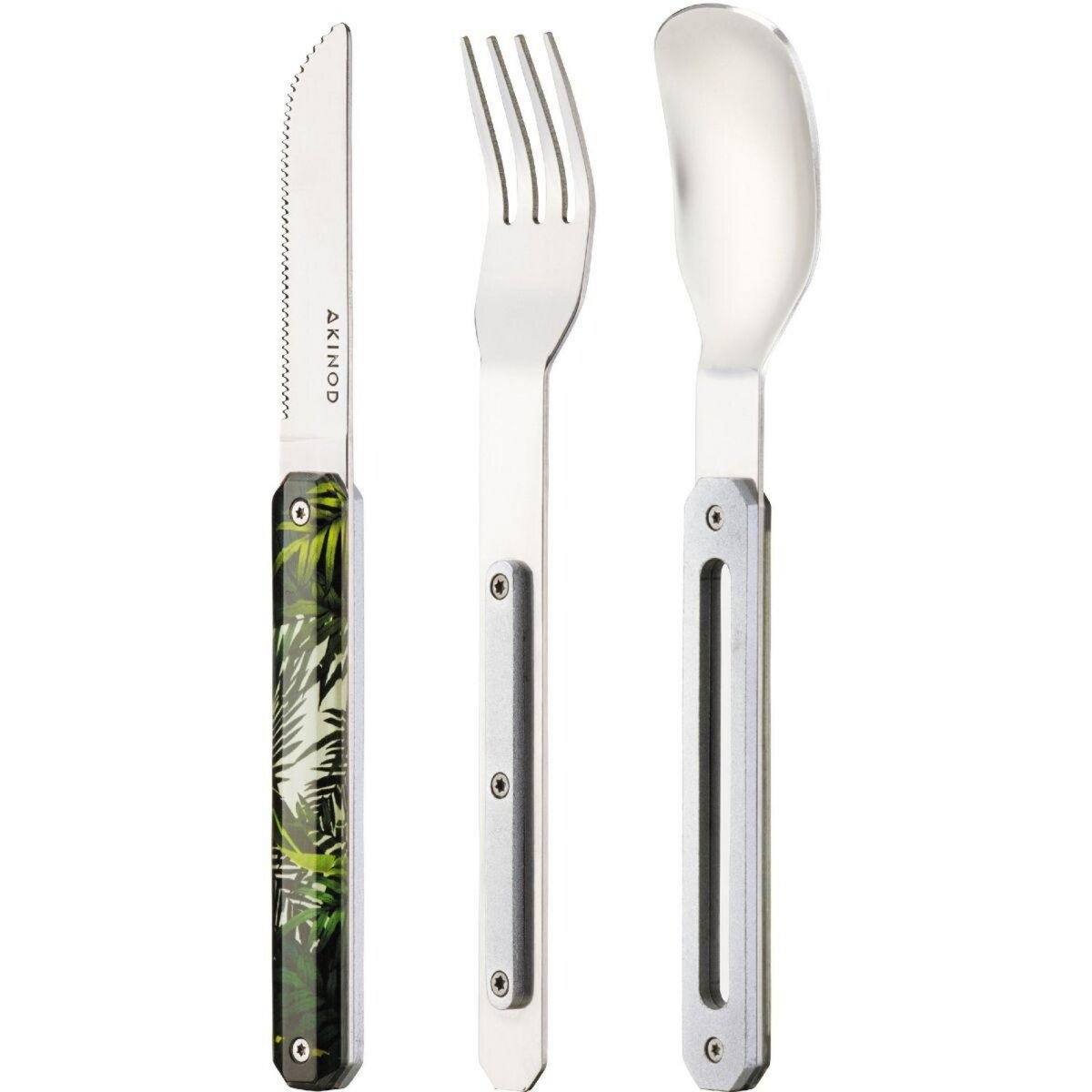 AKINOD Couverts 3 couverts Droits 12h34 Jungle