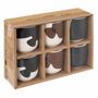 Voir la diapositive 5 : SECRET DE GOURMET Lot de 6 Tasses  Olme  10cl Multicolore