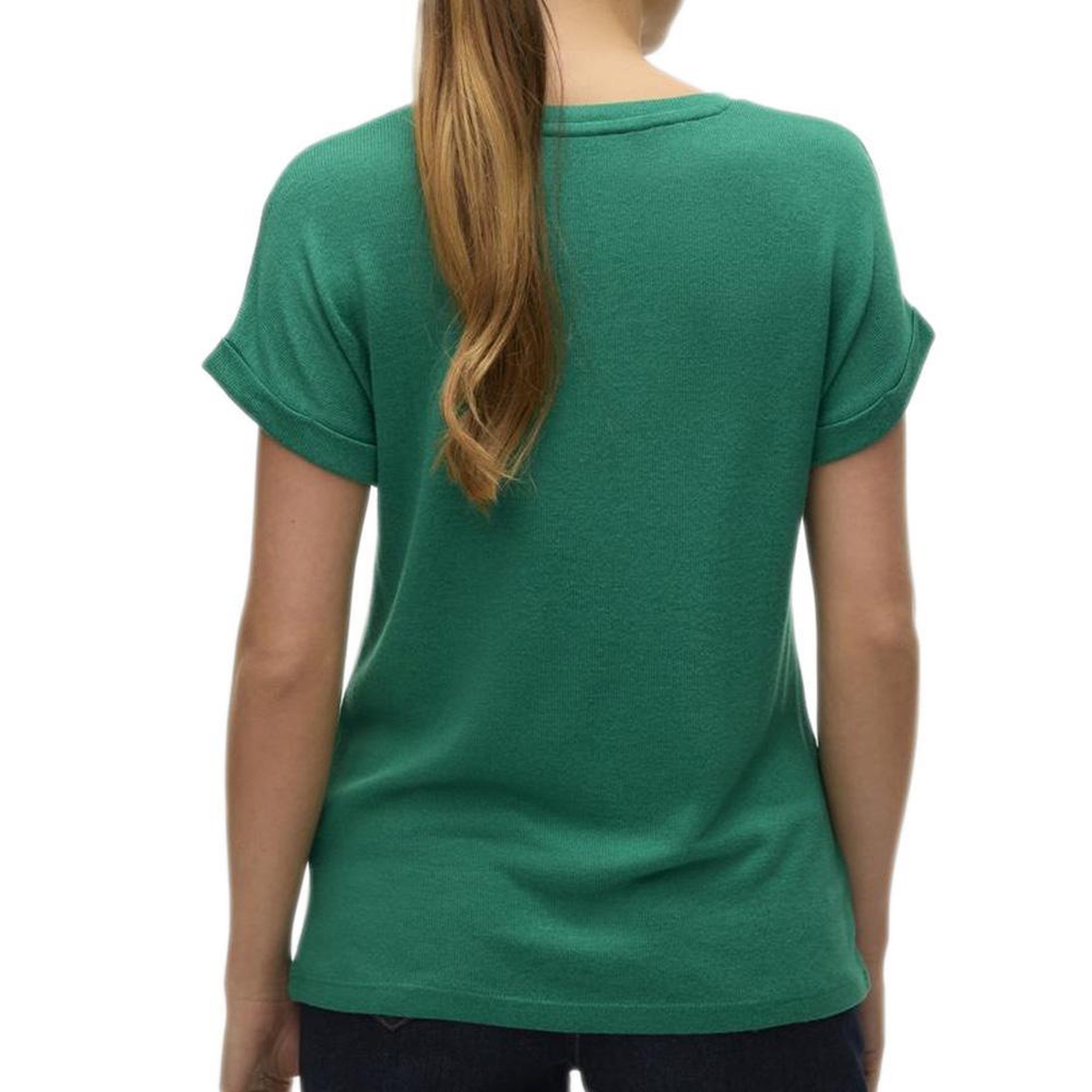 Voir la diapositive 2 : Vero Moda T-Shirt Vert Femme Vero Moda Brianna 102913530